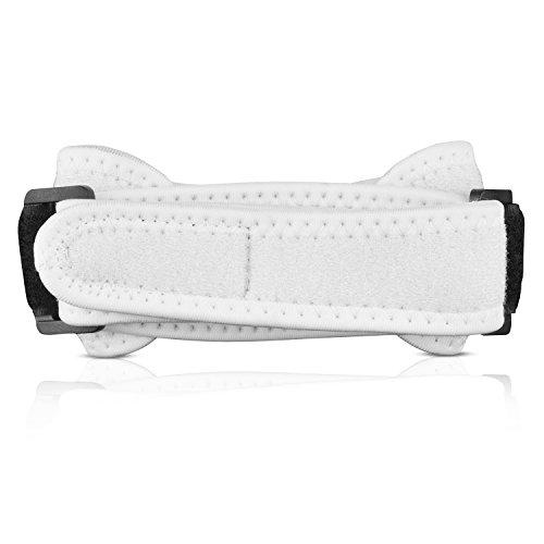 Abco Tech Abco Tech Patella Knee Strap - Knee Pain Relief - Tendon and Knee Support for Running, Hiking, Soccer, Basketball, Volleyball and Exercise - Runners Knee Stabilizer - Adjustable Band