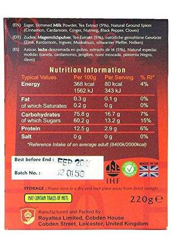 Royal Chai Royal Chai - Premium Instant Tea - Masala (sweetened) 220g