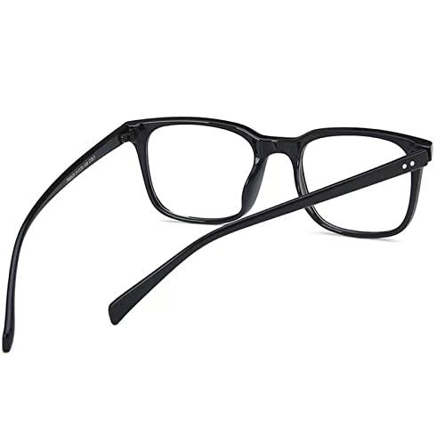 Jcerki Jcerki Myopia glasses -0.50 nearsighted Distance glasses Black Frame Unisex glasses