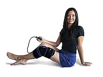 The Pain Soother Reusable Ice Pack for Knee - Cold Therapy Compression Wrap with Air Pump and Additional Cold Pack Replacement