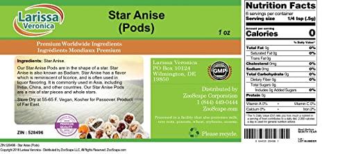 Larissa Veronica Star Anise (Pods) (1 oz, ZIN: 528496) - 2 Pack