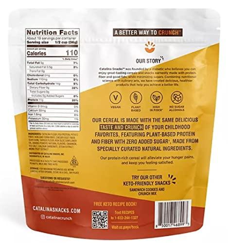 Catalina Crunch Catalina Crunch Keto-Friendly Breakfast Cereal, Cinnamon Toast (24 oz.)