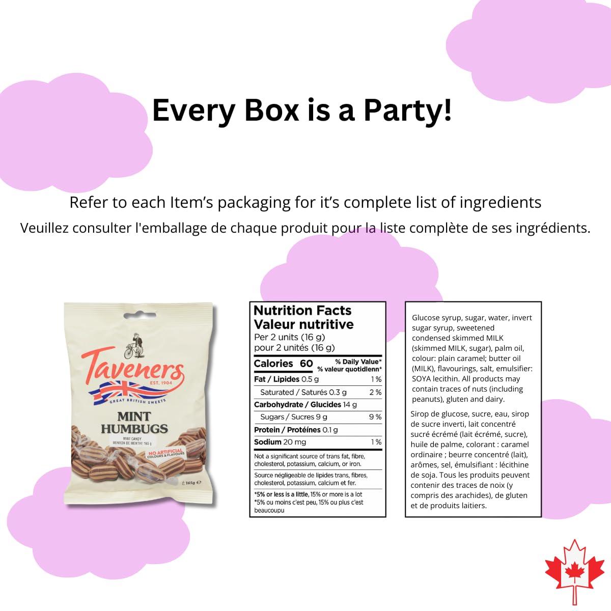 Lecsa Specialty Snacks British Snack Care Package - Variety Pack of Treats from UK - Snack Box for Kids and Adults - Gift Basket of Delicious Sweets by Lecsa Specialty Snacks (Products may vary due to availability - 15 Count)