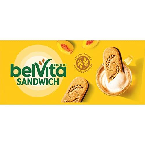 Belvita belVita Breakfast Sandwich Dark Chocolate Creme Breakfast Biscuits, 8 Packs (2 Sandwiches Per Pack)