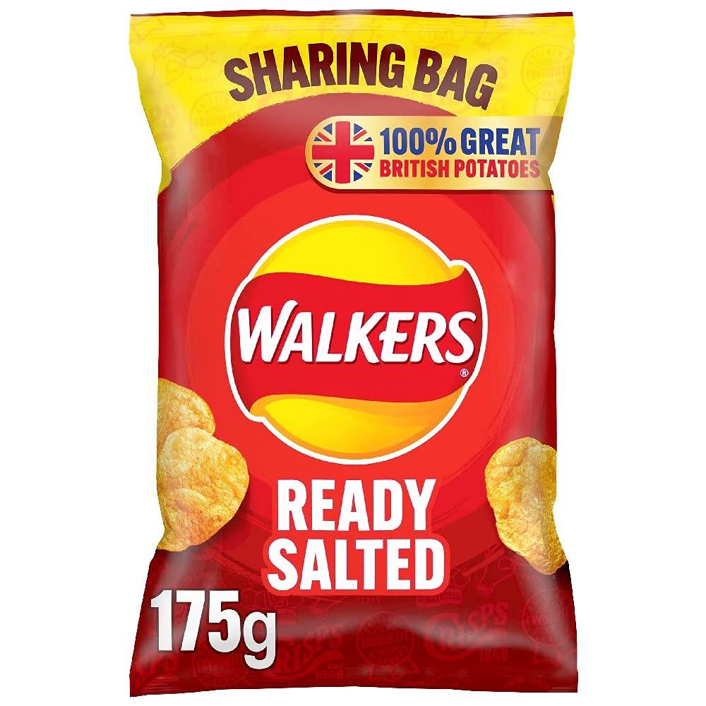 Walkers Walkers Ready Salted Crisps 175g