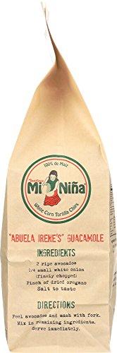 MI NINA Mi Nina, Sea Salt White Corn Tortilla Chip, 12 oz