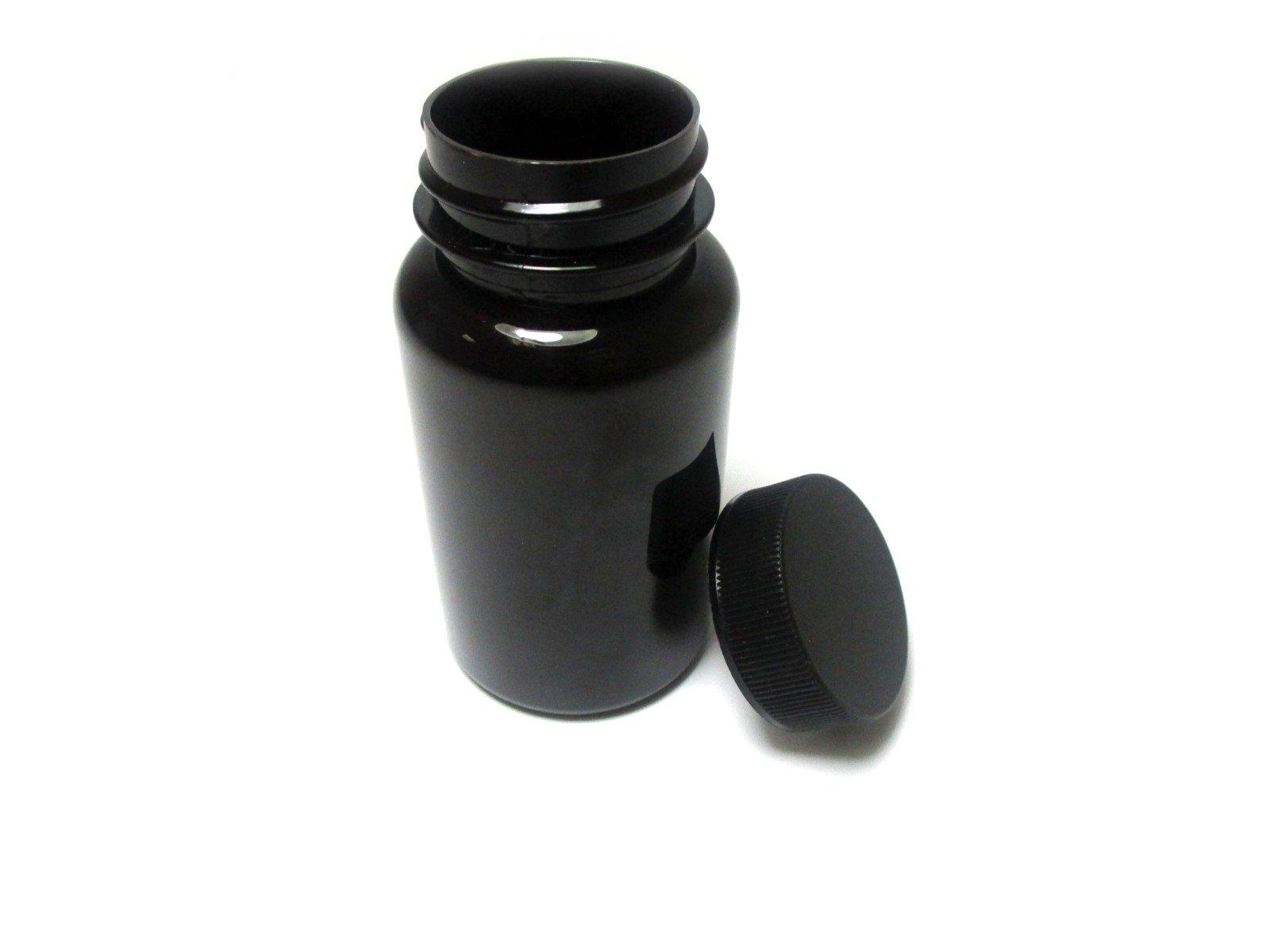 GENERIC 50 Plastic Pills Bottles Empty Container Medicine Vitamin Capsule Drug Holder BK