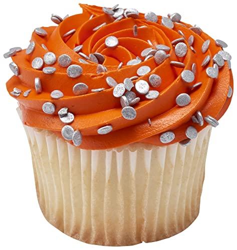 DecoPac DECOPAC Confetti Silver Quins Sprinkles, 1.21 lb