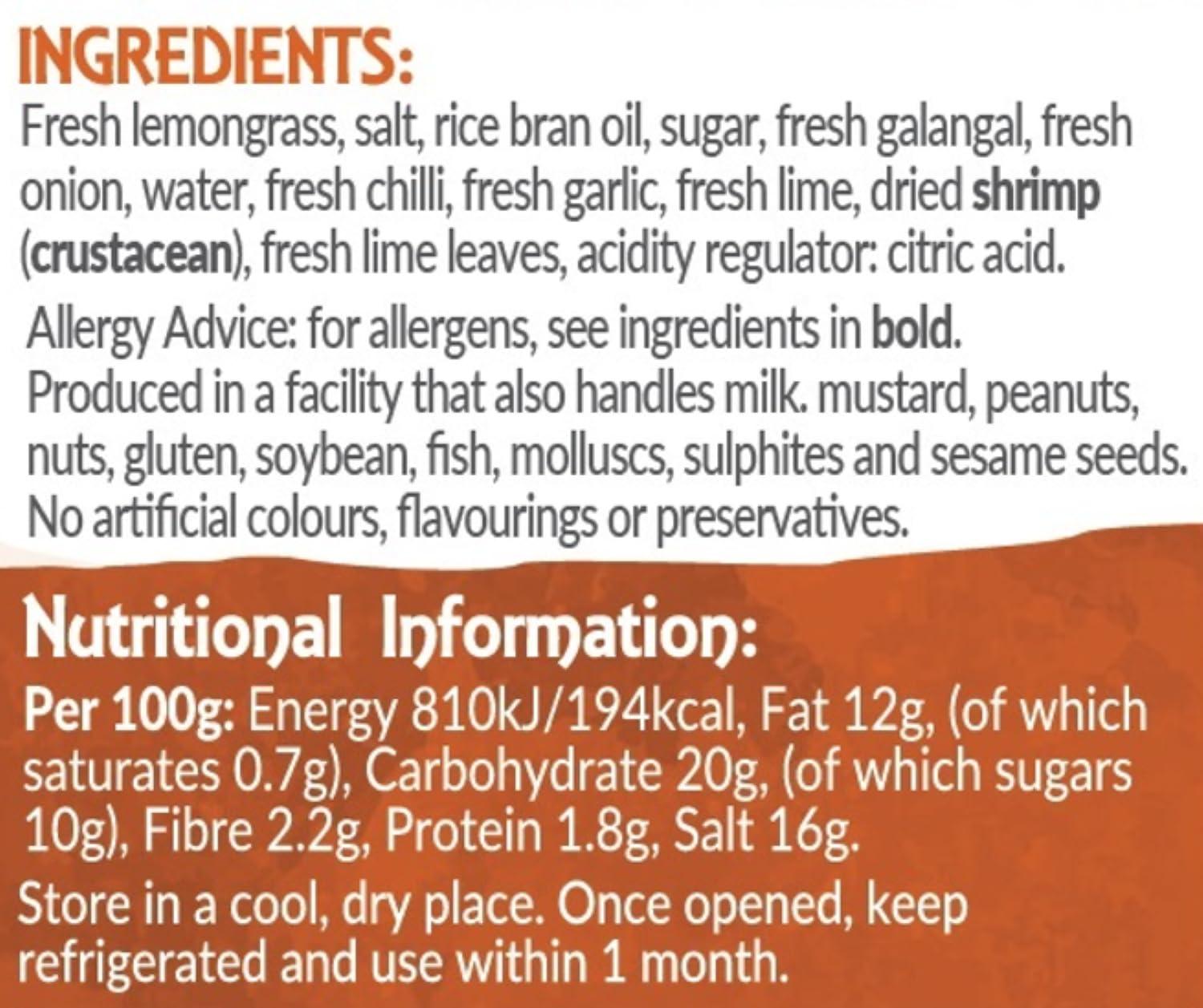 Thai Taste Thai Taste Tom Yum Paste 227g