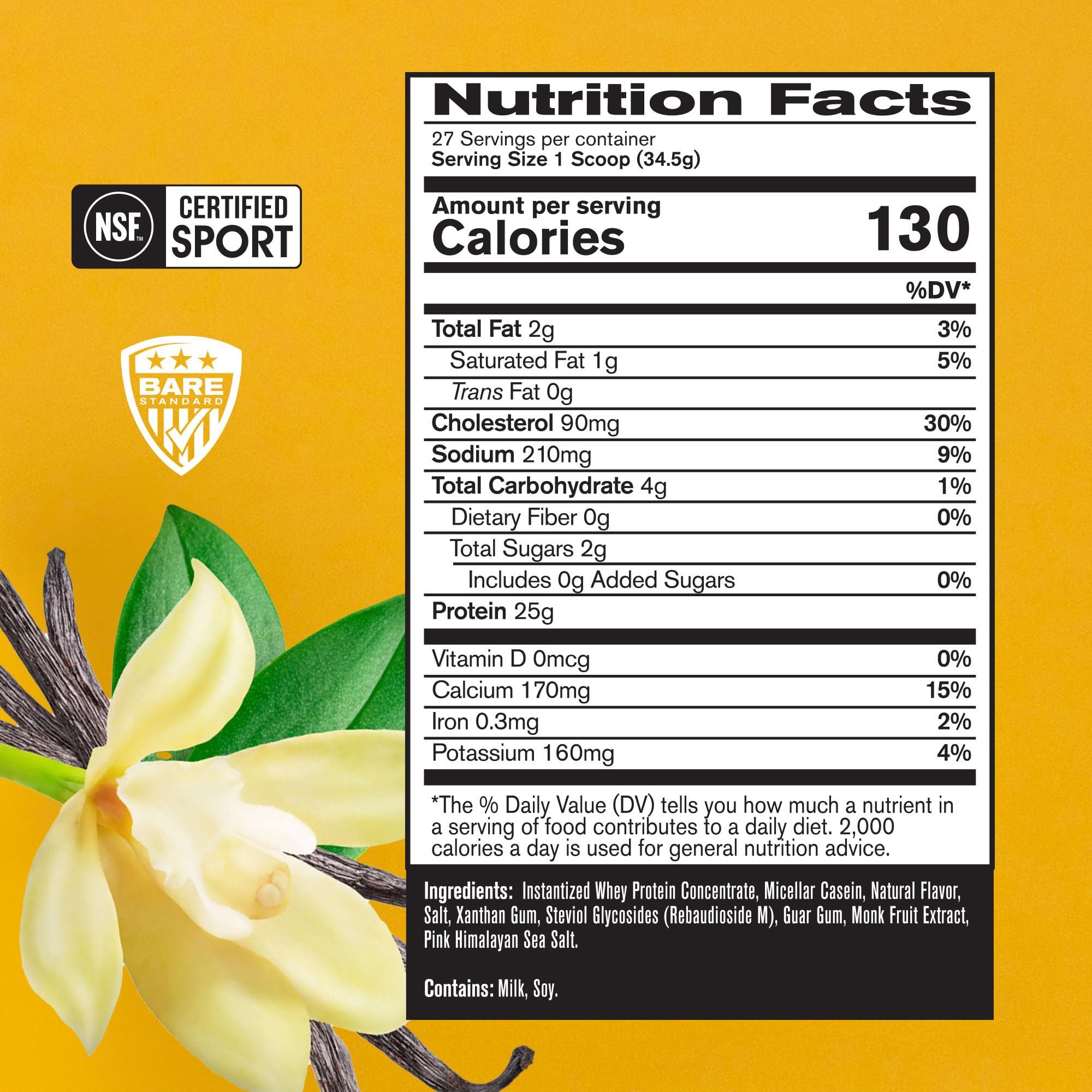 BARE PERFORMANCE NUTRITION BARE PERFORMANCE NUTRITION BPN Creatine Monohydrate & Whey Vanilla Protein Powder Bundle