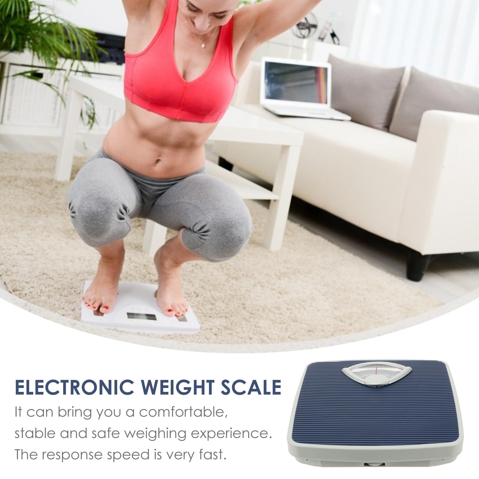 HEALLILY Weighing Scale Bathroom Scales Home Scale Scales for Body Weight Bathroom Body Scale Digital Scale for Body Weight Smart Weight Scales Body Fat Scale Mechanical Pu to Rotate Spring