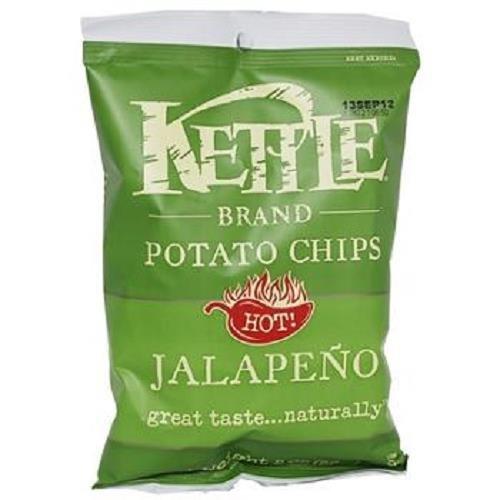 Kettle Brand KETTLE BRAND HOT JALAPENO CHIPS 2 oz Each ( 6 in a Pack )