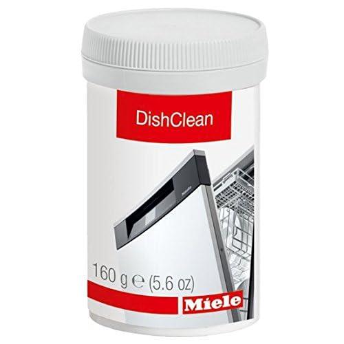 Miele Miele DishClean Dishwasher Cleaner, Care Product for the Optimal Functioning of Dishwashers, Removing Odors and Limescale Deposits, 5.6 oz, white