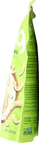 DANG Dang Toasted Coconut Chips | Original | 1 Pack | Vegan, Gluten Free, Non GMO, Healthy Snacks Made with Whole Foods | 3.17 Oz Resealable Bag