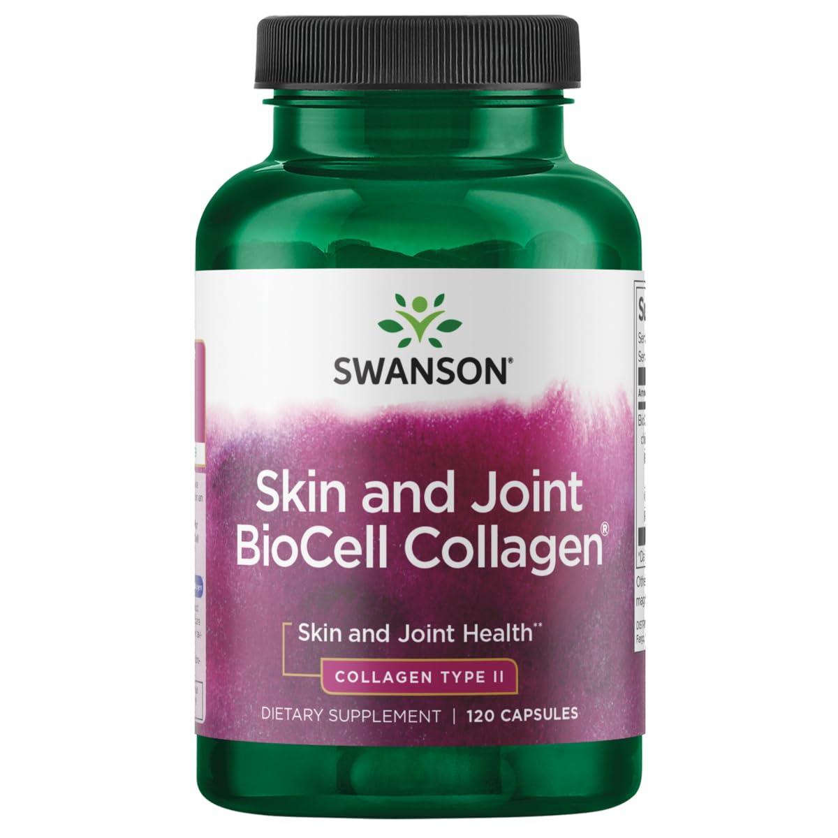 Swanson Swanson Skin and Joint BioCell Collagen - Collagen Type II 500mg 200 Capsules