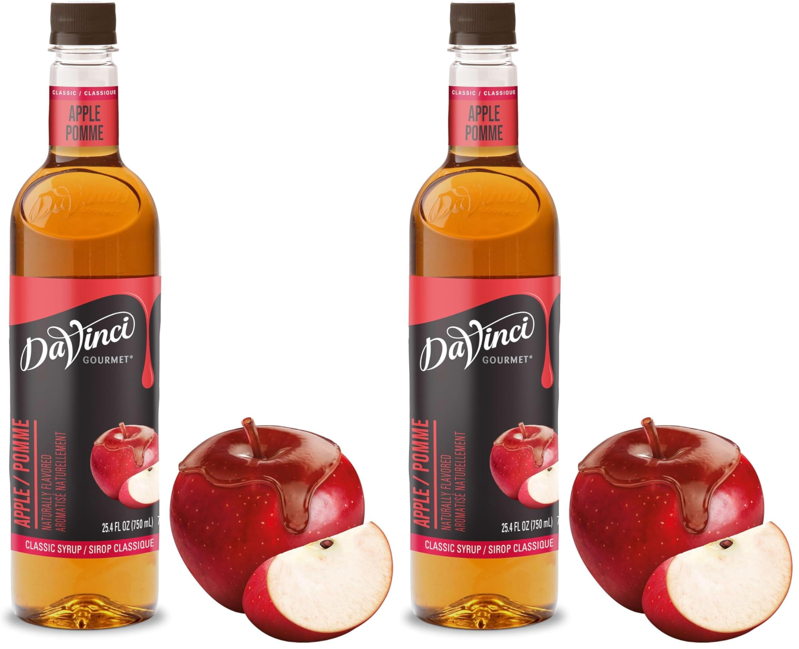 DaVinci Gourmet DaVinci Gourmet Classic Apple Syrup, 25.4 Fluid Ounce (Pack of 2)