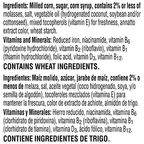 Corn Pops Kellogg's Corn Pops, Breakfast Cereal, Original, Excellent Source of 7 Vitamins and Minerals, 10oz Box(Pack of 8)