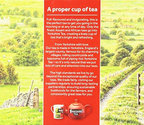 Yorkshire Tea Taylors of Harrogate Yorkshire Red, 80 Teabags, (Pack of 5)