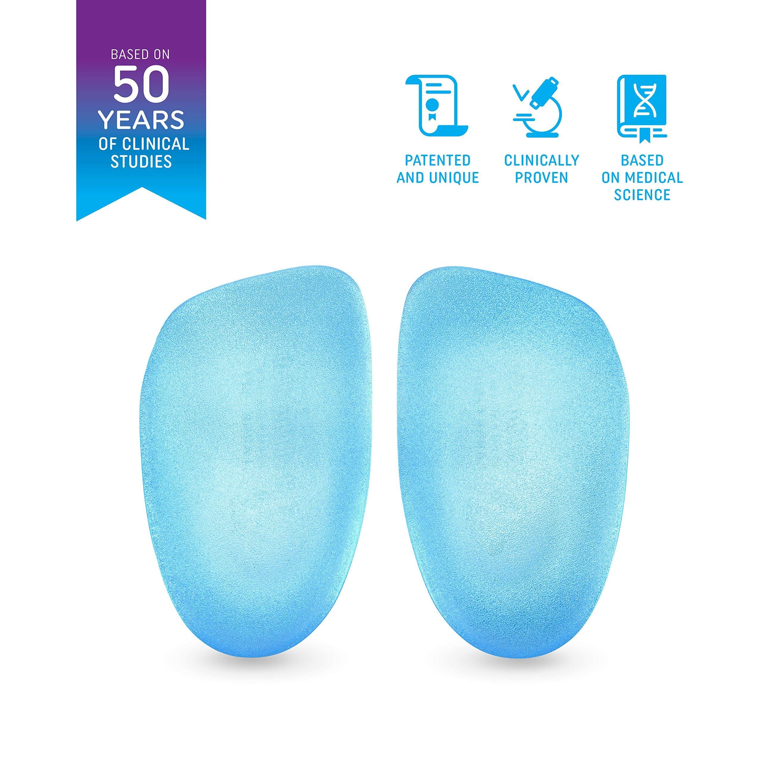 Heel That Pain Heel That Pain Gel Plantar Fasciitis Insoles | Heel Seats Foot Orthotic Inserts, Heel Cups for Heel Pain and Heel Spurs | Patented | 100% Guaranteed | Small (Women\'s 5-6)