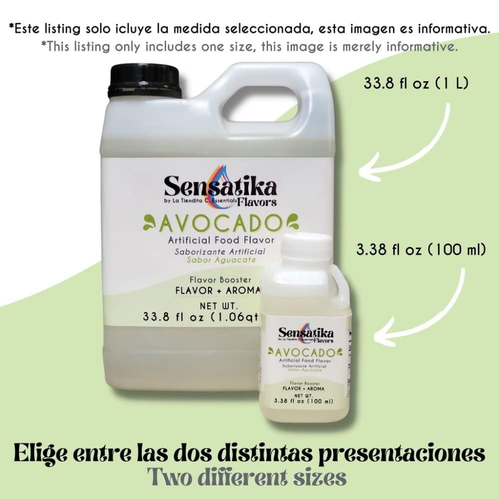 LA TIENDITA CONFECTIONERY -ESSENTIALS- Sensatika Artificial Food Flavoring Avocado Flavor (33.8 fl oz)