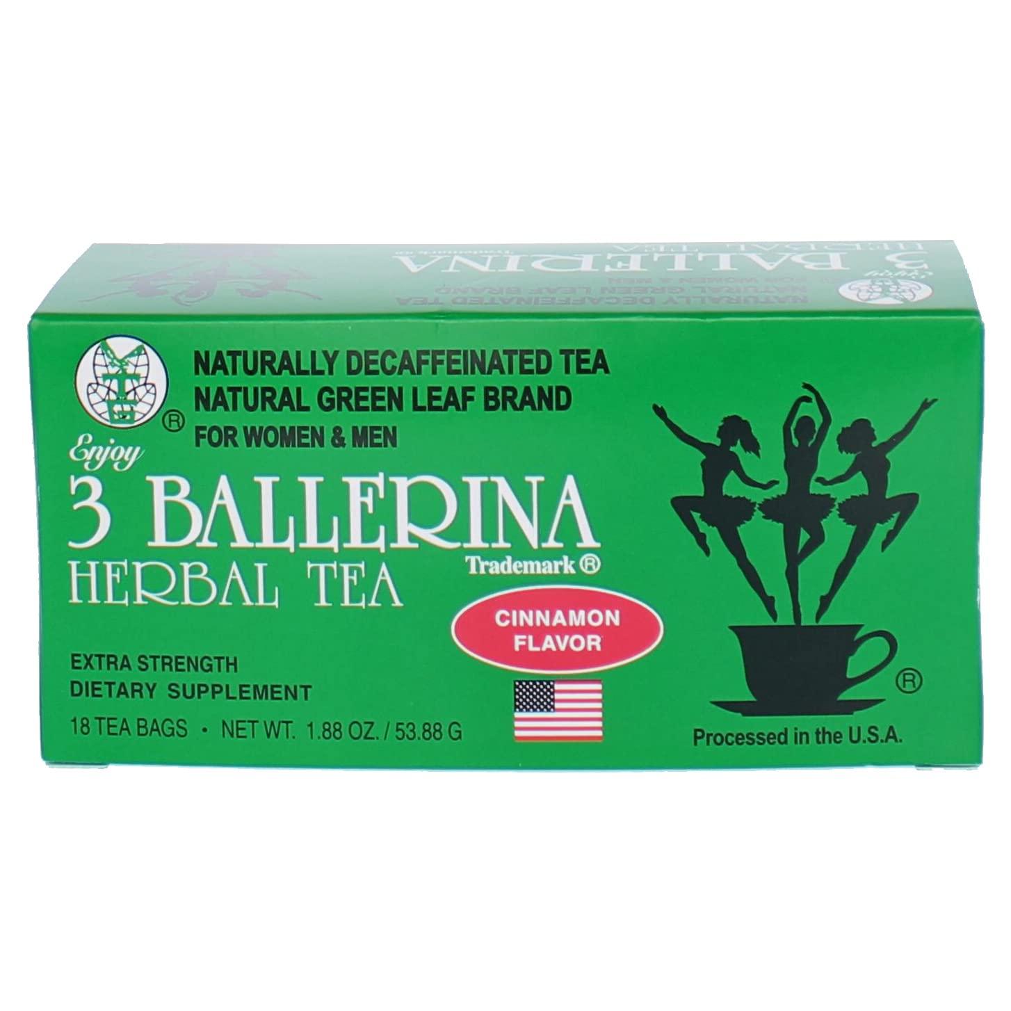 3 Ballerina 3 Ballerina Tea Dieter's Drink Extra Strength - Cinnamon Flavor