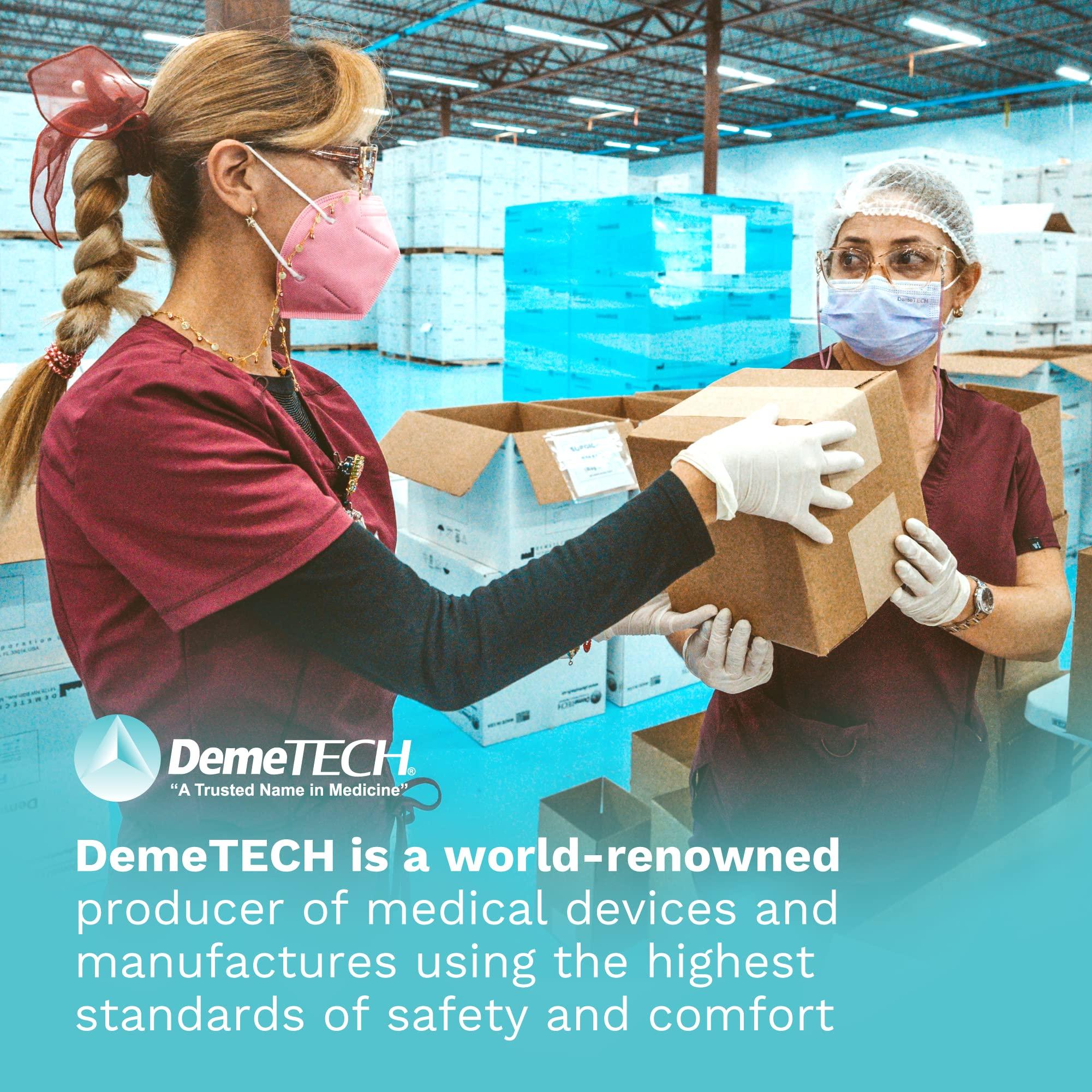 DEMETECH DemeTECH Ur24T F15 Female External Catheter, Catheter Attachment for Aspirator, Bladder-Control Catheter