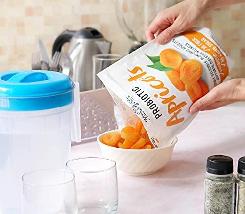 Nature's Garden Nature's Garden Probiotic Apricots - Probiotic Dried Fruit, Plump Dried Apricots, No Added Sugar, Gluten-Free, Dairy-Free, Vegan – Bulk 40 Oz Bag (Pack of 2)