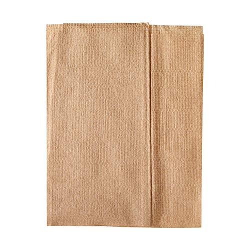 Karat Karat KN-F1213-1K 12"x13" Off-Fold Napkins - Kraft (Case of 6000)