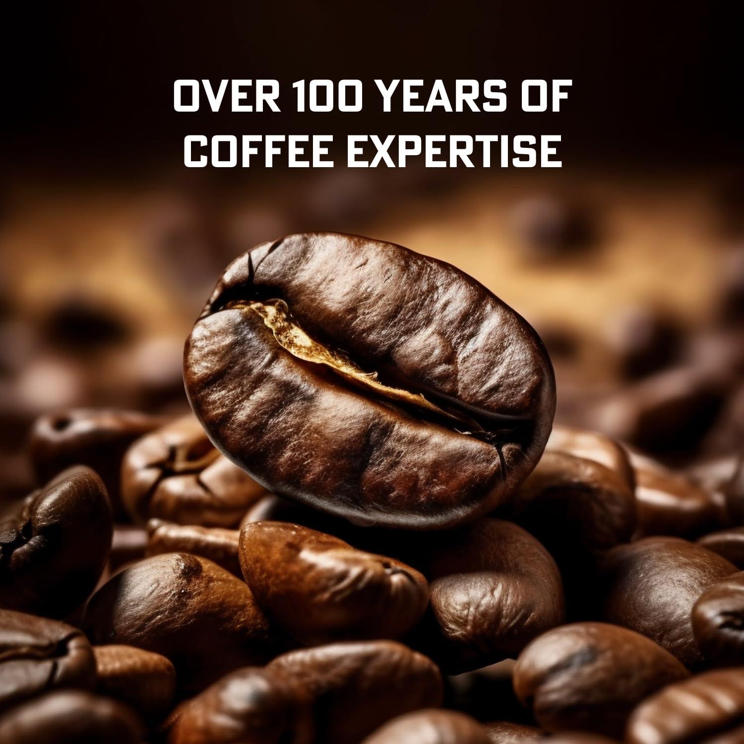 Eight O'Clock Coffee Eight O'Clock Coffee The Original Decaf, 21 Ounce (Pack of 1) Medium Roast Whole Bean Decaffeinated Coffee, 100% Arabica