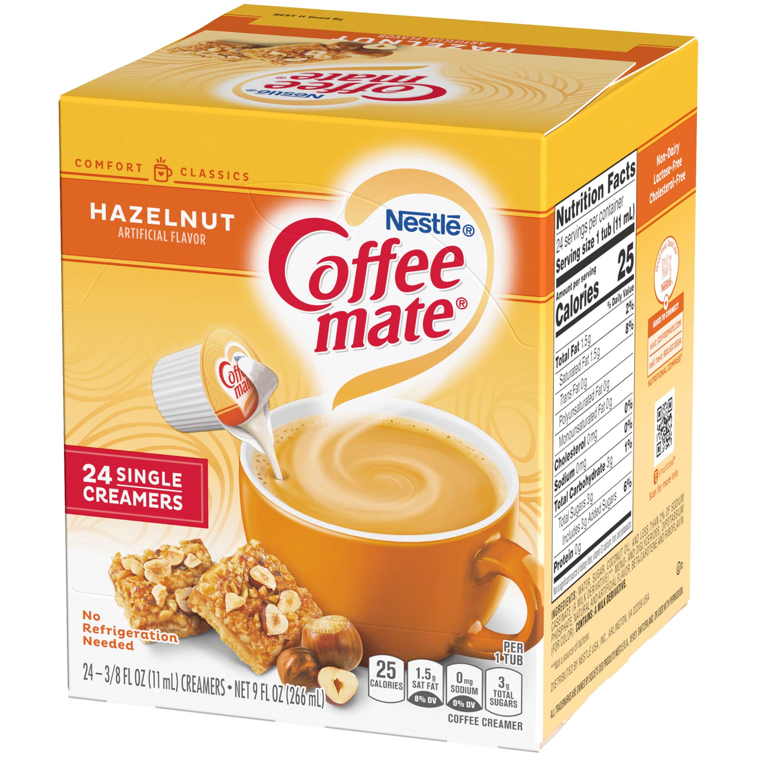 Nestle COFFEE MATE Hazelnut Liquid Coffee Creamer 24 ct Box