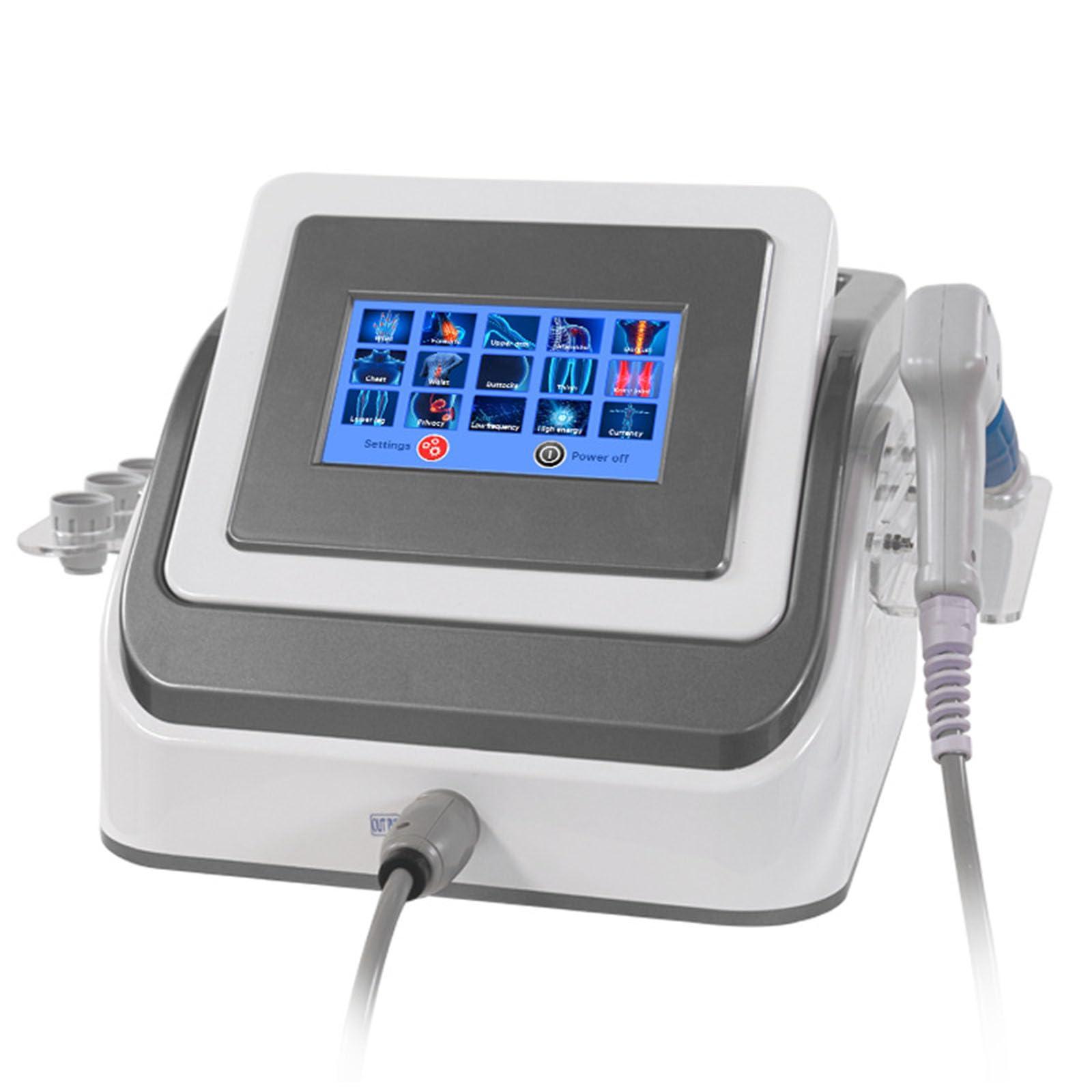 oiakus Extracorporeal Shockwave Therapy Machine, ED Shock Wave Therapy Machine, Pneumatic Shockwave Therapy Device with 5 Massage Head, for Joint Hurt and Muscle Pain Relief