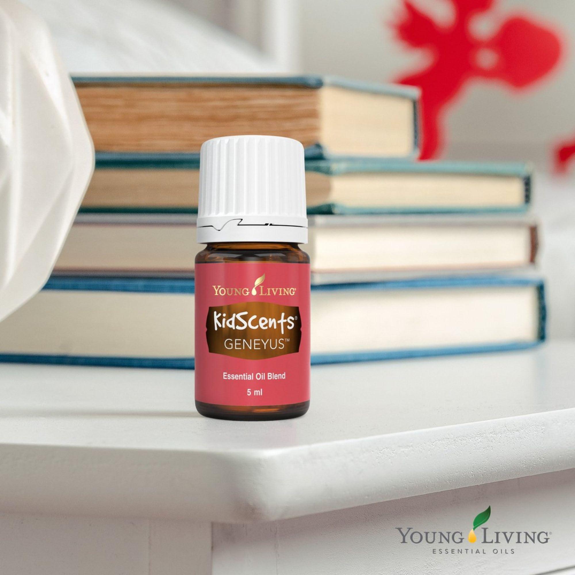 Young Living Young Living - KidScents GeneYus Essential Oil Blend 5 ml | Inspiring Aroma for Kids | Kid-Friendly | Natural Focus Support | Creates an Invigorating Ambiance