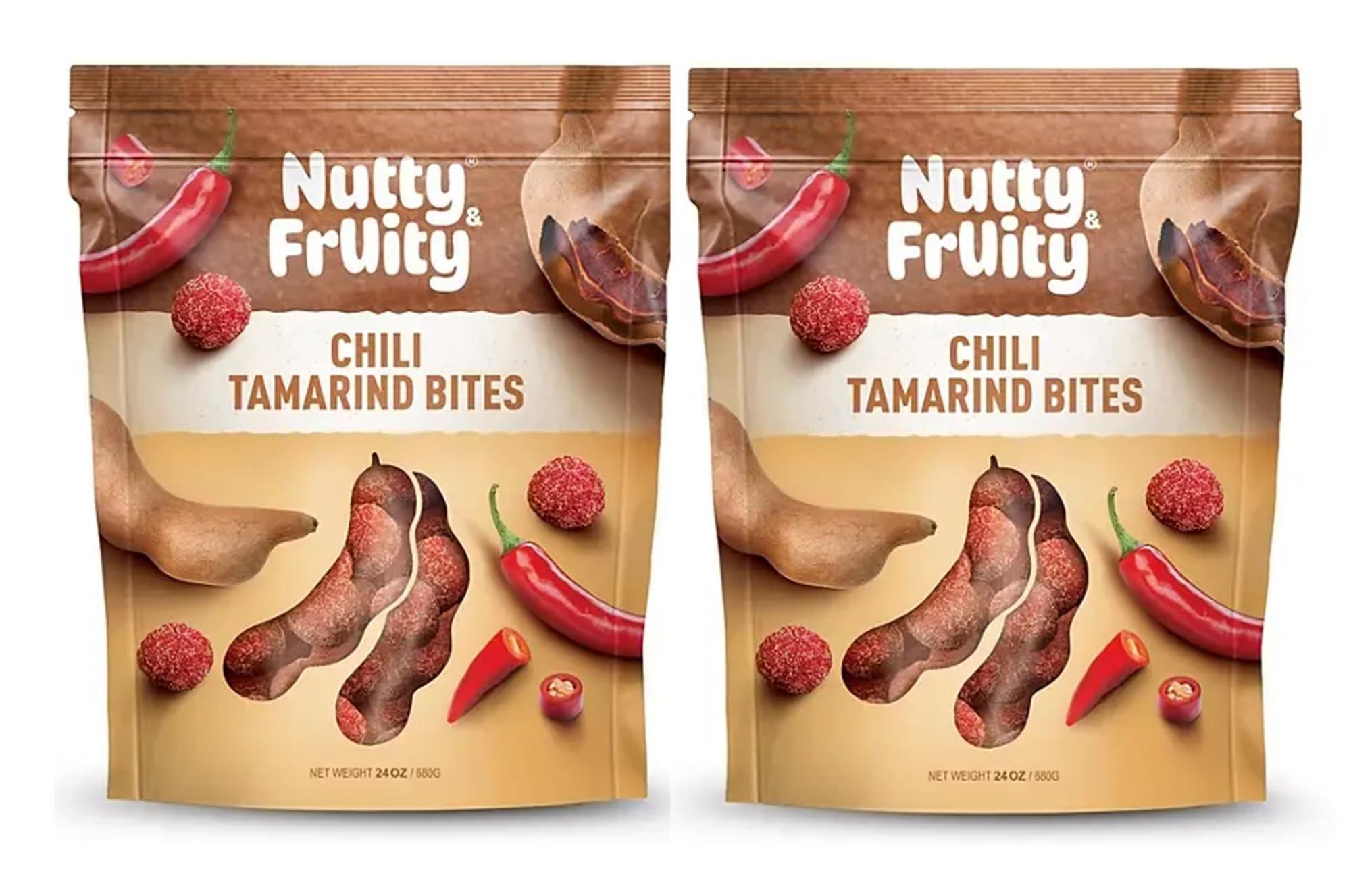 Generic 2-Pack Nutty and Fruity Chili Tamarind Bites, 24 oz each total 48 oz/3lbs