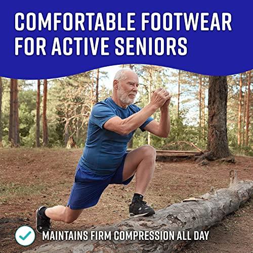 Bitly Bitly Plantar Fasciitis Compression Socks for Women & Men - Best Ankle Compression Sleeve, Nano Brace for Everyday Use - Provides Arch Support & Heel Pain Relief (White, Medium)