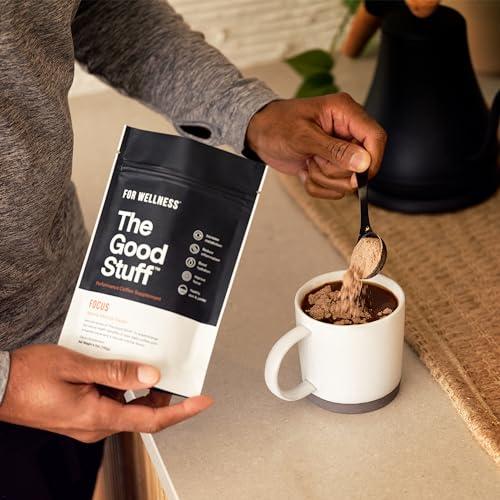 For Wellness For Wellness Organic Arabica Coffee Pods (24 Pods, Medium Roast) Pair With The Good Stuff to Supercharge Your Coffee