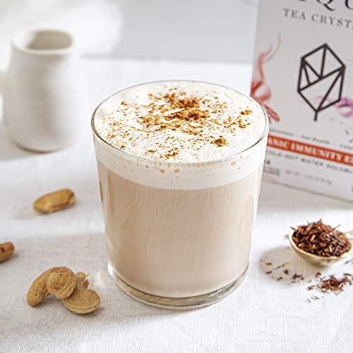 PIQUE Pique Organic Rooibos Tea - Naturally Caffeine-Free Herbal Tea, Powerful Antioxidants for Healthy Immune System & Digestion, Pure South African Red Bush - 14 Single Servings (1 Pack)