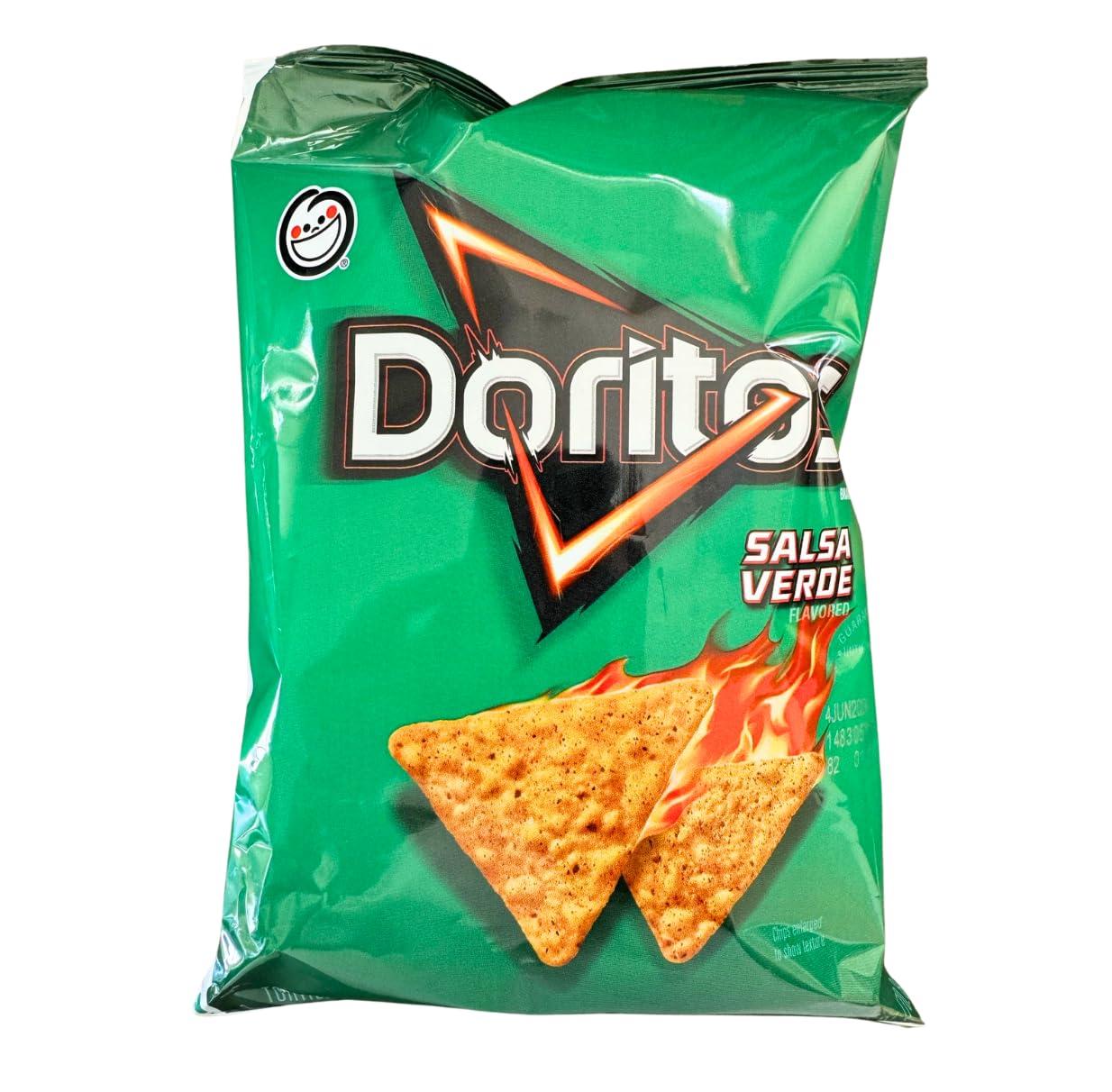 DelizeCo Doritos Salsa Verde Chips Pack of 3 | 2.5 oz bags