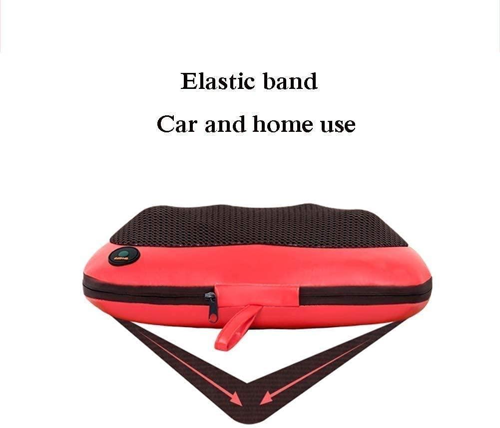 SMSOM SMSOM Back Massager, Shiatsu Neck Massage Pillow, Deep Tissue Kneading for Shoulder, Lower Back, Calf and Muscle Pain Relief, Use at Home, Office, and Car