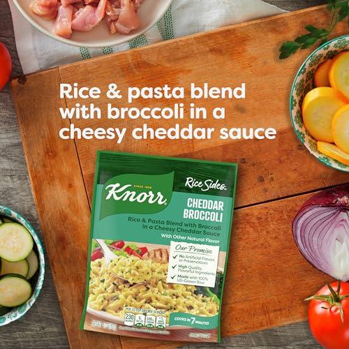 Knorr Knorr Rice Sides Cheddar Broccoli Rice For a Tasty Rice Side Dish No Artificial Flavors or Preservatives 5.7 oz
