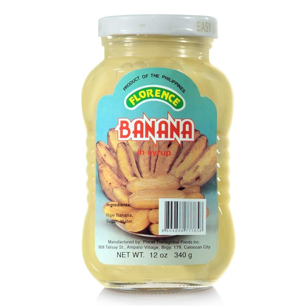 Florence Florence Banana in Syrup 340g, 2 Pack