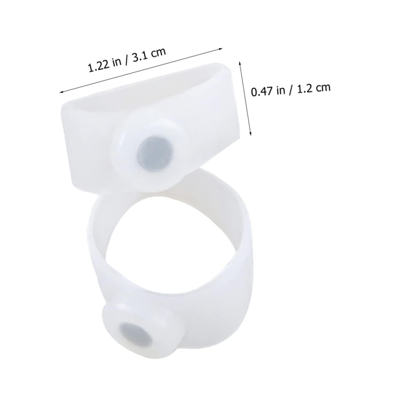 GLEAVI GLEAVI Toe Ring Magnet 20 Pairs Toe Ring Home Acupoint Covers Elastic Toe Cover Ring Versatile Acupoint Covers Practical Acupoint Ring Toe Magnetic Tool Travel Massage Elastic Band
