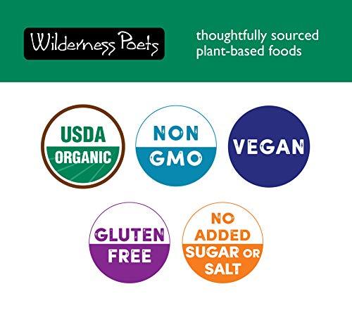 Wilderness Poets Wilderness Poets Cashews - Organic Raw Cashew Nuts, 8 Ounce (227 Grams)