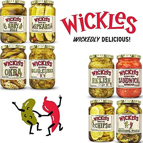 Wickles Wickles Original Slices, 16 oz (Pack of 3)