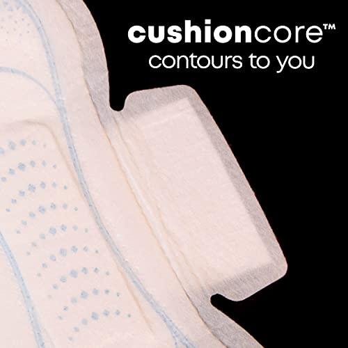 U by Kotex U by Kotex Clean & Secure Ultra Thin Pads with Wings, Regular Absorbency, 216 Count (6 Packs of 36) (Packaging May Vary)