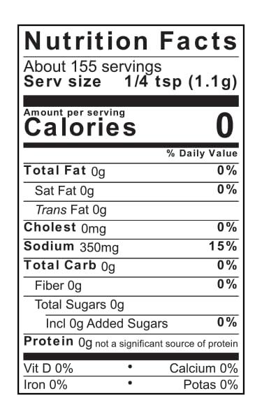 Gibsons Gibsons Steakhouse Seasoning Salt (6 Ounce Jar) Original Cooking & Grilling Blend of Spices & Seasonings (Salt, Onion & Garlic) - No MSG & Gluten Free