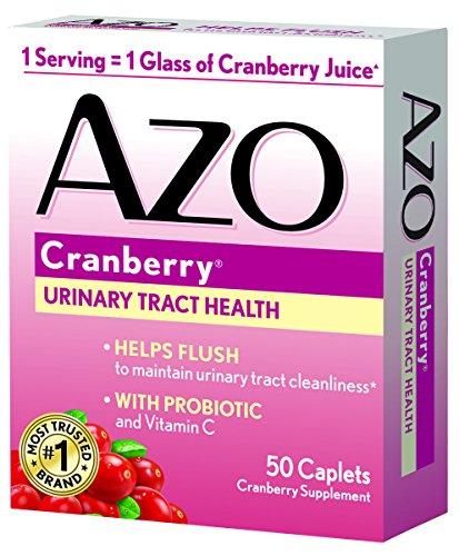 AZO AZO All Natural Concentrated Cranberry Tablets, 50 Count (Pack of 3)