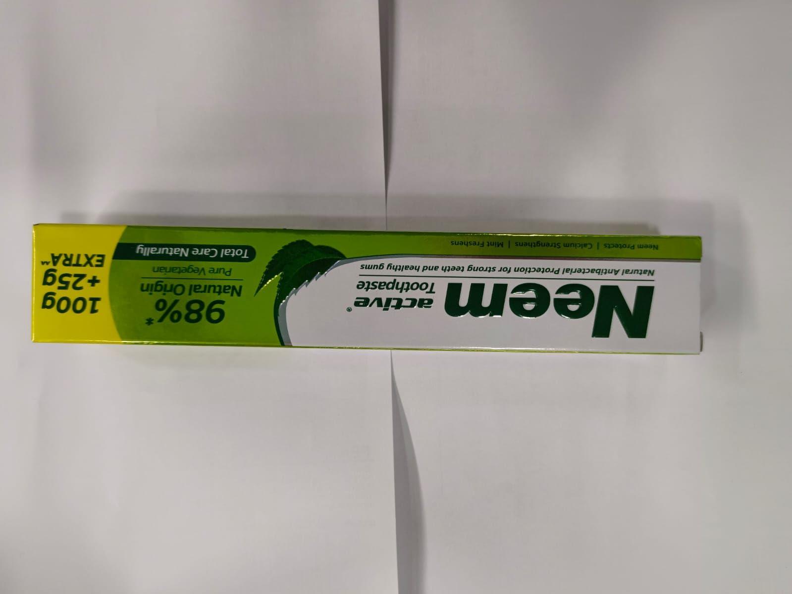 NEEM Neem Active Toothpaste 100 Grams Pack of 3