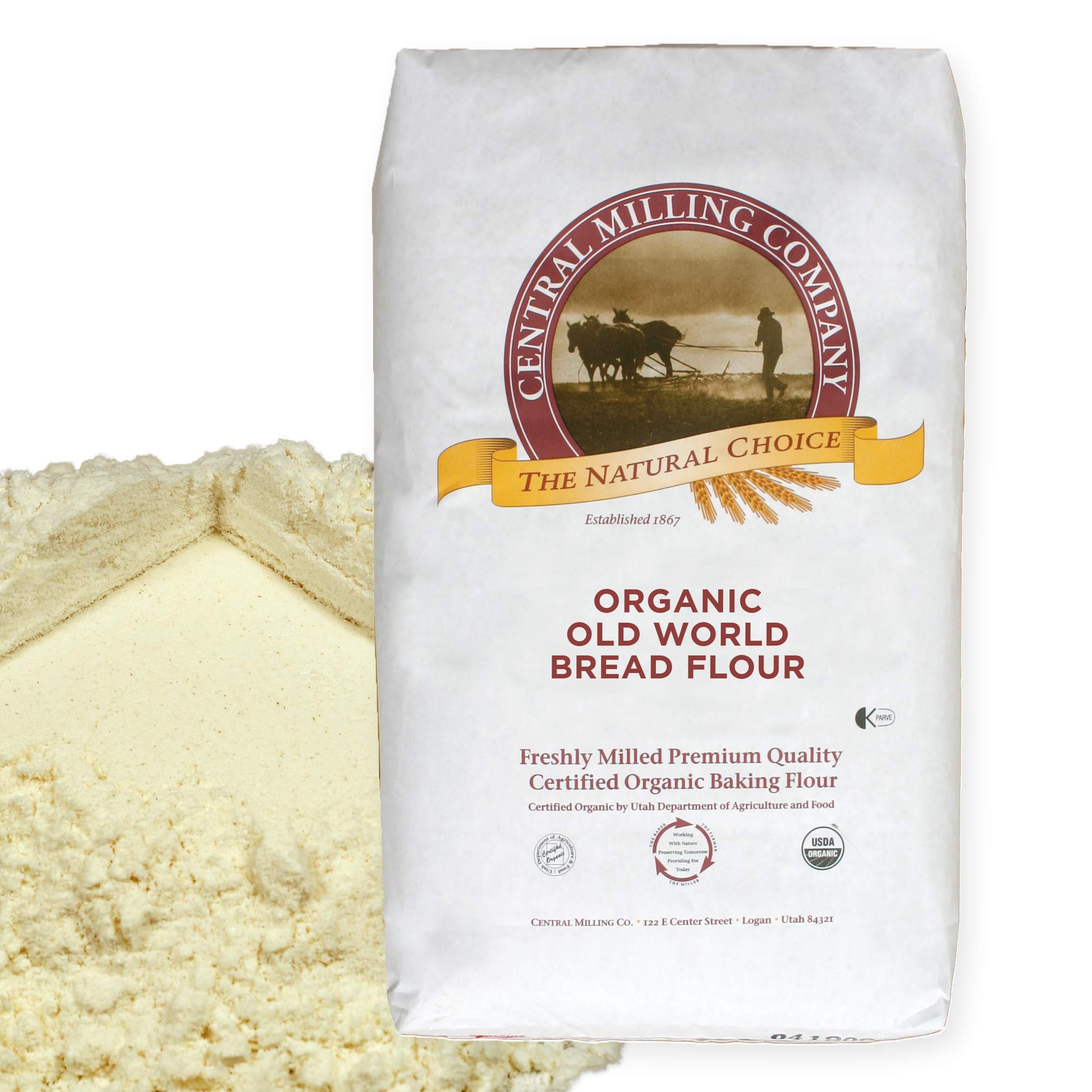 CENTRAL MILLING CENTRAL MILLING 100% Organic Artisan Bread Flour - 25 lbs - Old World