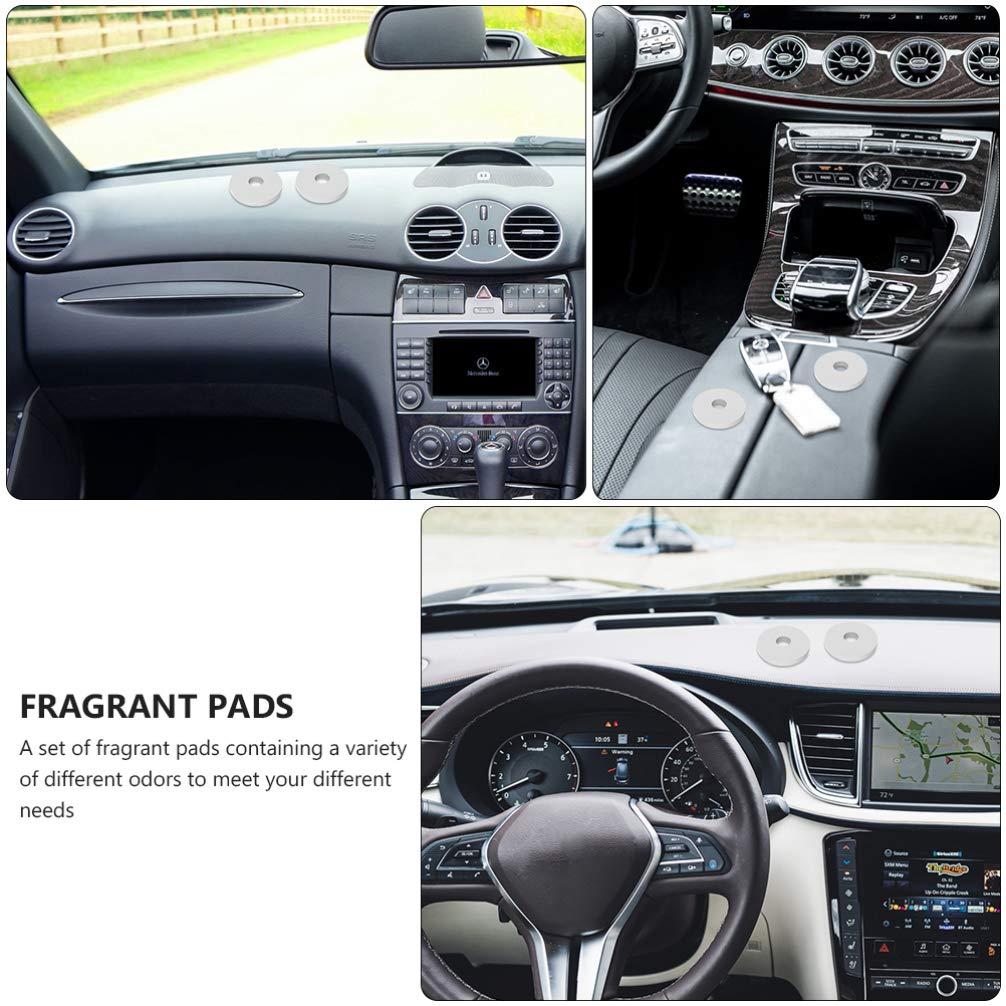 EXCEART 15pcs Aromafier Refill Pads Unscented Refill Pads Car Diffuser Replacement Pads