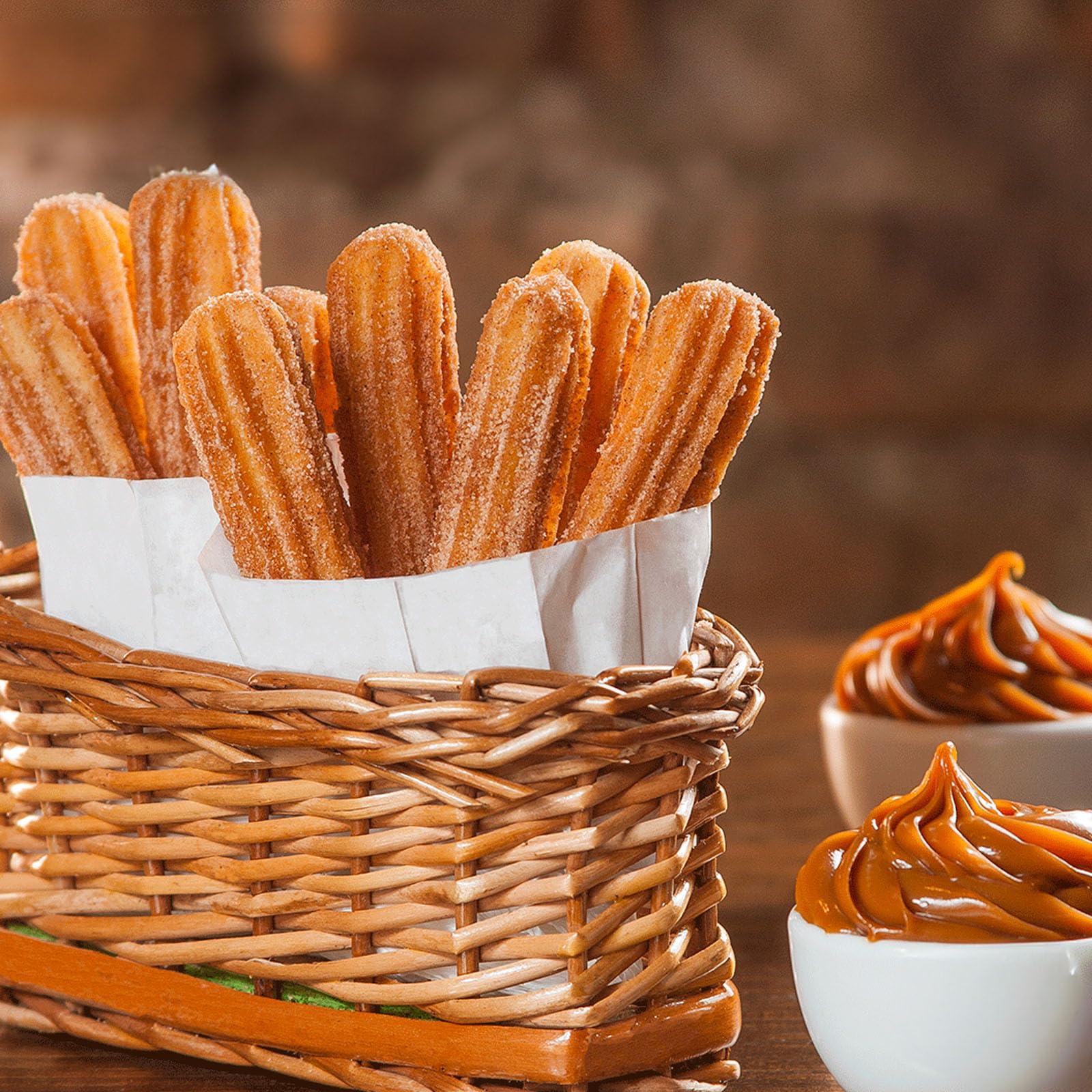 Tres Estrellas TRES ESTRELLAS, Harina preparada para Churros, Homemade, Churro Mix, Rpida y Fcil de Hacer, 17.6 oz, Pack de 12